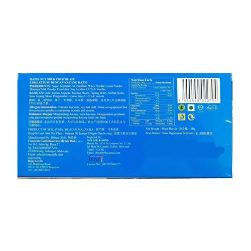 Checkers Checkers Hazelnut Milk Chocolate Imported, 140g (Pack of 2)