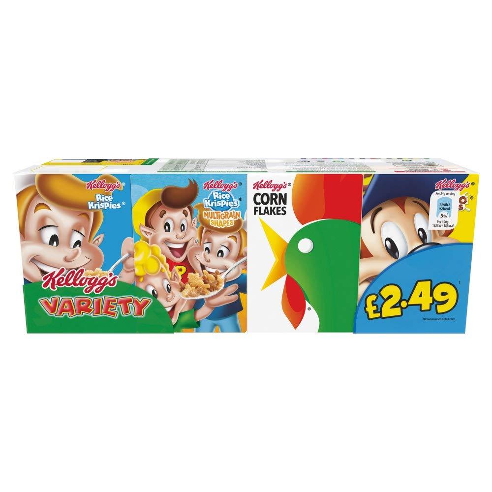 Kellogg's Kellogg's Variety Cereals Pack, 6.74 oz / 191 g (236308)