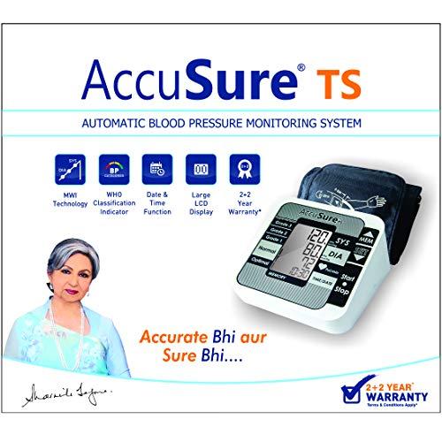 AccuSure AccuSure TS Blood Pressure Automatic Monitoring System, White
