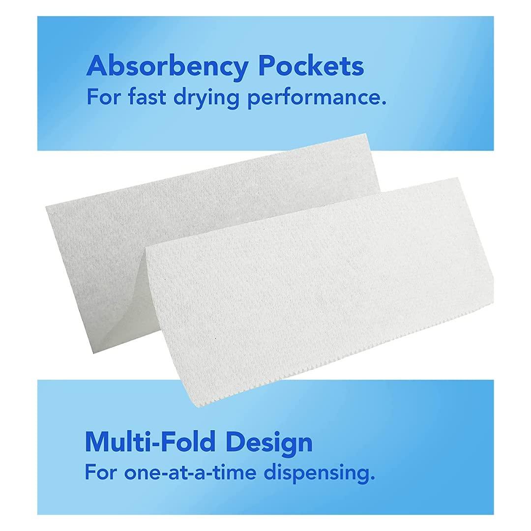 Doberyl Doberyl Multi-Fold Paper, Soft Hygienic Multifold Paper Napkin (500(Pack of 4))