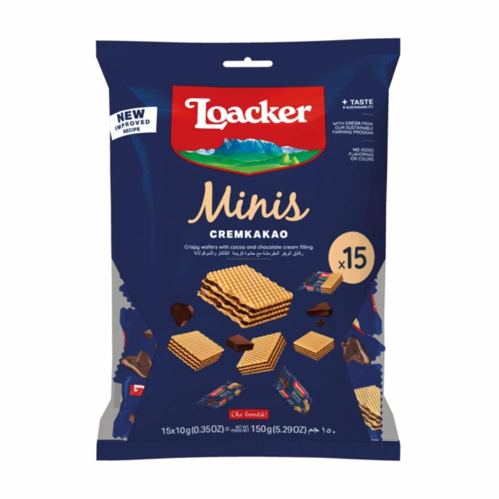 Loacker Loacker Classic Wafer Minis Cremkakao 150g - Italy