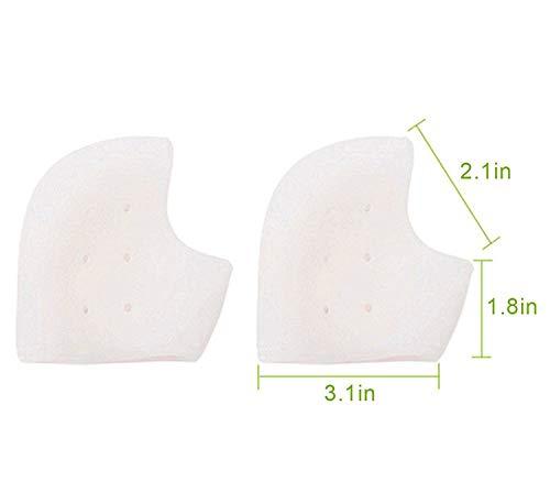 FAYBY Fayby Silicone Gel Heel Pad Socks, Heel Swelling Pain Relief,Dry Hard Cracked Heels Repair Cushion, Ankle Support Pad for Men & Women (1 pair)(Free Size)