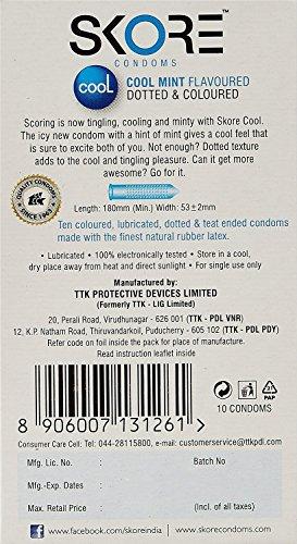 Skore Skore Condoms - 10 Count (Pack Of 3, Cool)