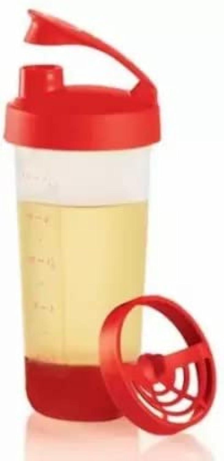 Tupperware Tupperware Plastic Gym Typhoon Shaker Bottle, Leakproof Guarantee Sipper Bottle Ideal for Protein, Preworkout and Bcaas, BPA-Free Material ( 650 ml )