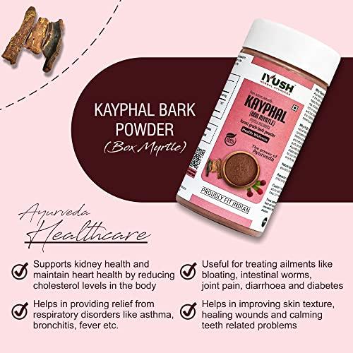IYUSH Herbal Ayurveda IYUSH Herbal Ayurveda Kayfal Powder – 250gm | Kaifal Powder | Kaiphal Chall Powder| Myrica Esculenta | Myrica Nagi |