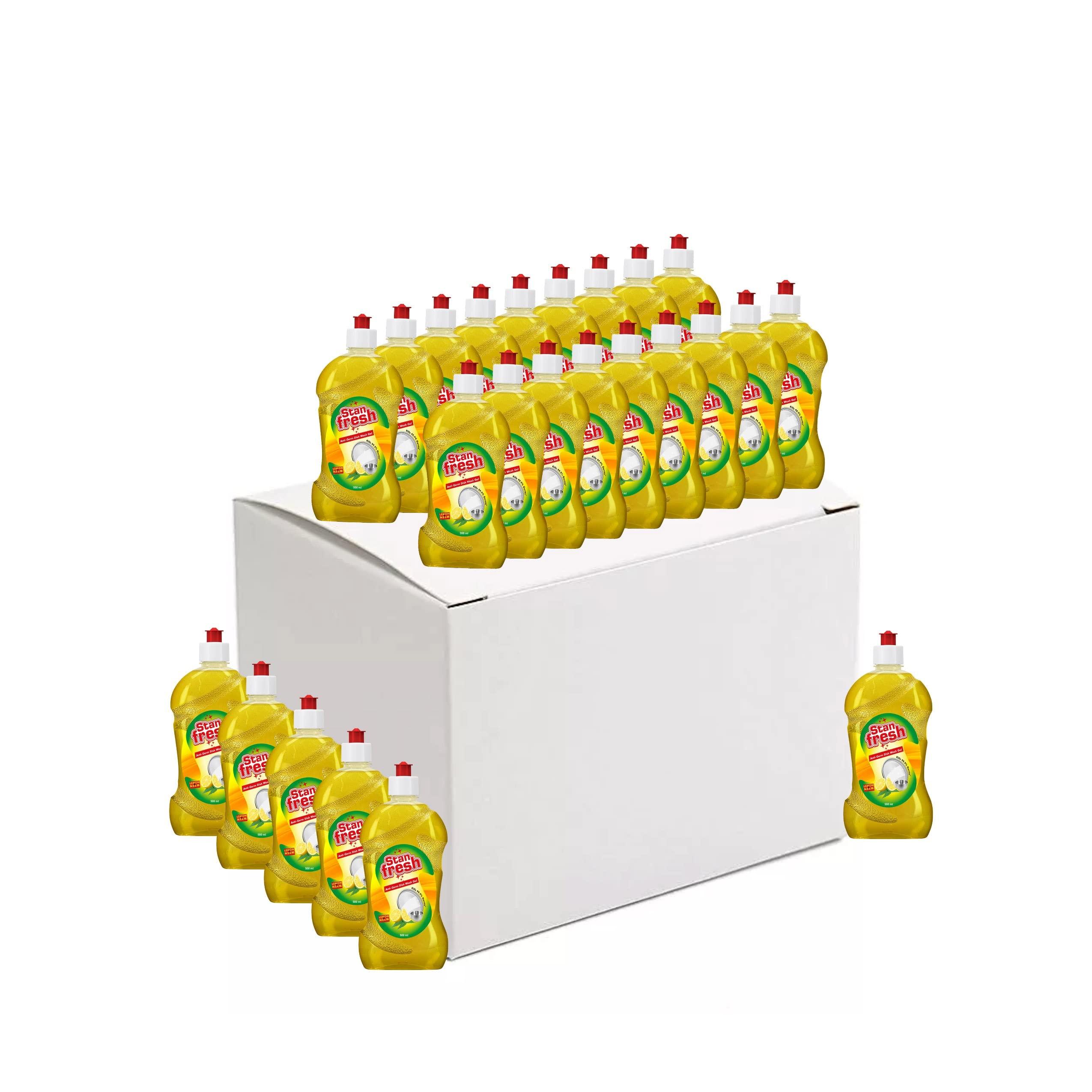 Stanfresh Stanfresh | Anti - Germ Dishwash Gel | Lemon Neem | 500ml (Pack Of 24)