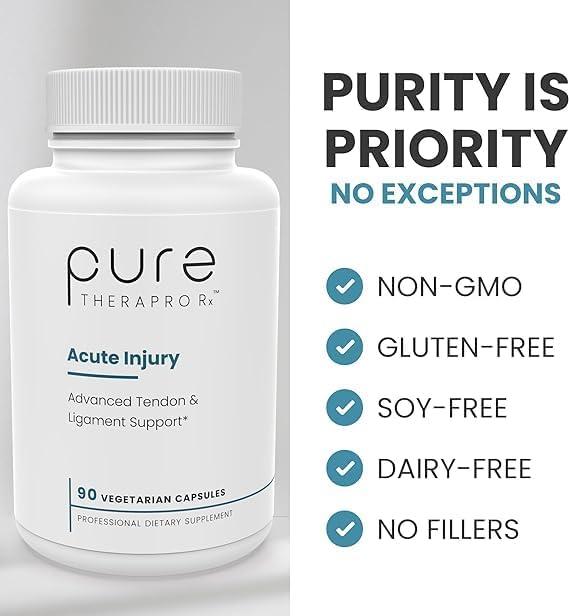 ATHINIKA NUTRITION Tendon & Ligament Support | Convenient Once a Day Clinical Dose | Supports Tendon Health, Movement & Physical Function | Pharm-Grade (90 Capsules)