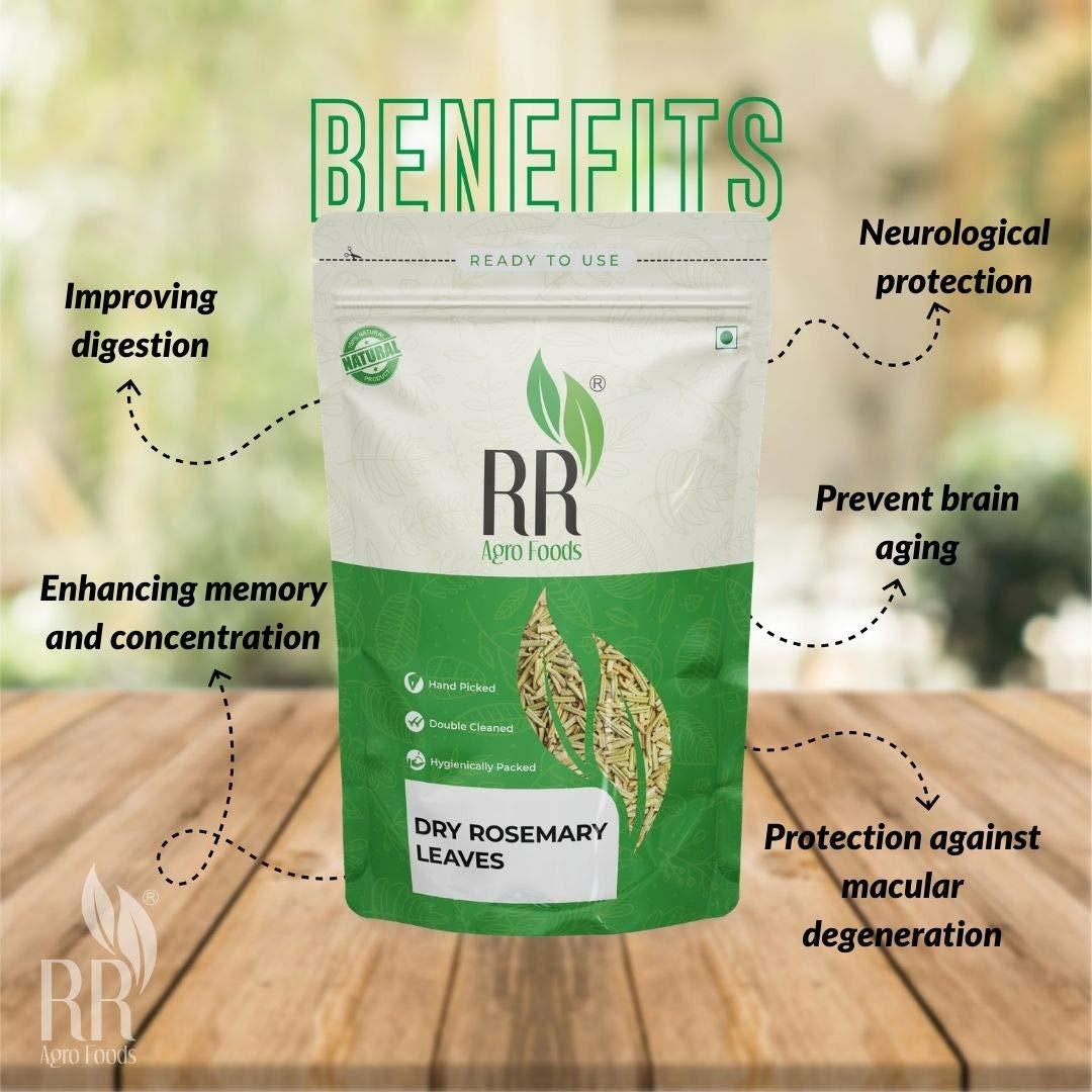 R R AGRO FOODS R R AGRO FOODS Dried Rosemary Leaves Pack of (100 GM)