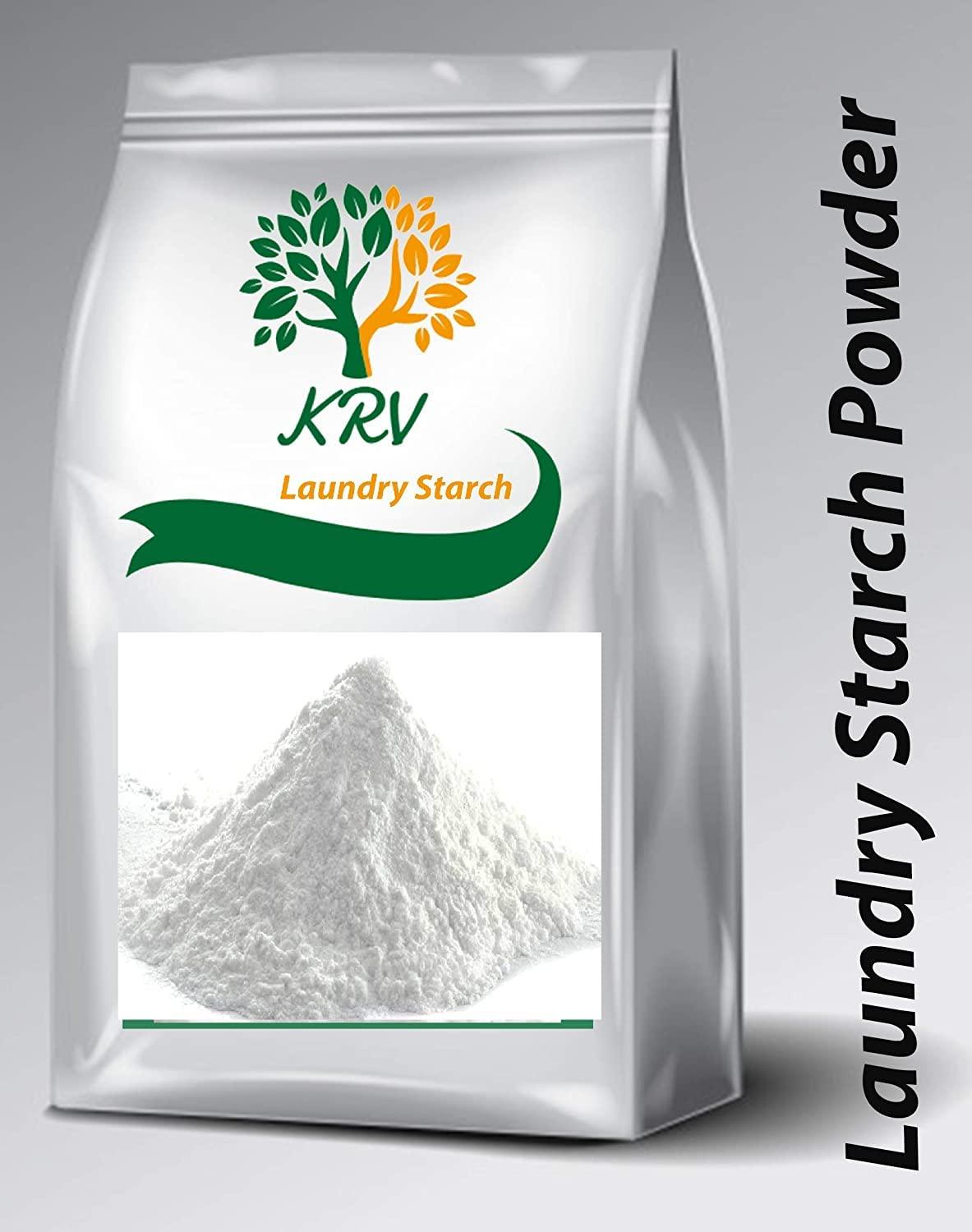 krv Laundry Starch powder white cotton clothes (1kg)