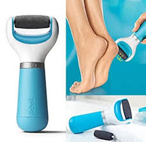 RENUMAX RENUMAX Best-Foot scrubber||Cracked Heels Pedicure||Dead skin Remover of Feet Massager||Callus Remover Perfect Electronic Dry Foot File||Coarse roller head||with diamond crystals (3)