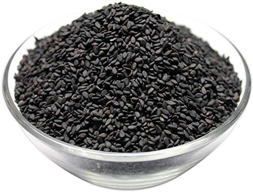 Herbanuts Herbanuts Black Sesame Seeds 2kg, Black Gingelly Seeds, Black Sesame Seeds for Eating, Kali tilli,Kaale Till