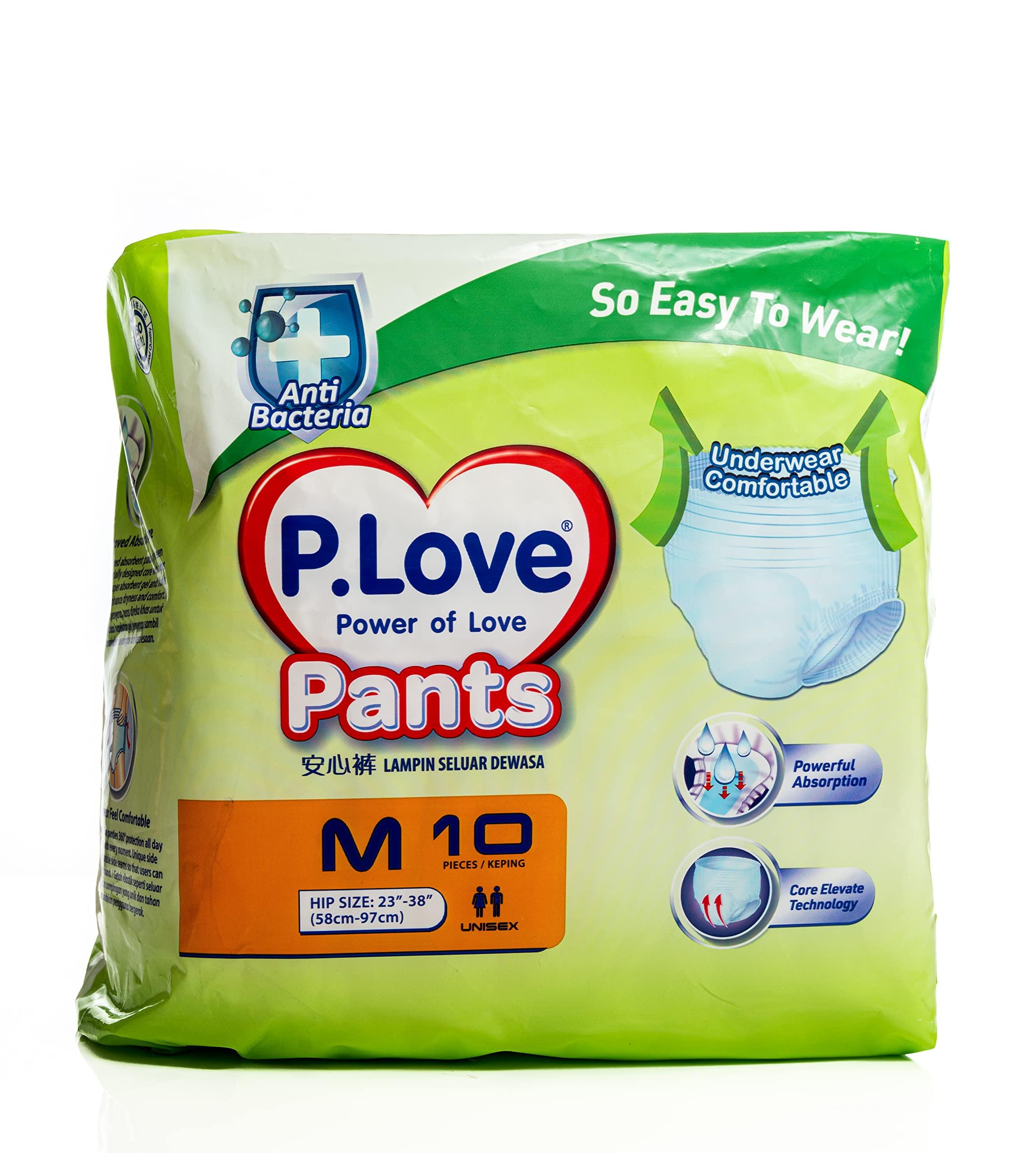 QUALITY HERO CORPORATION SDN- BHD Malaysia P Love Pants - Size M10 (White)