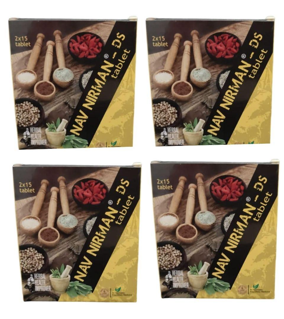 AROGYA\'S AROGYAS Nav Nirman DS Tablet Health Supplement for Men and Women 120 Tablets Pack of 4