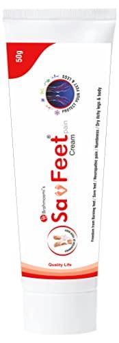 Cheryl laboratories pvt.ltd Brahmosmis SavFeet Cream for Men & Women\'s Burning Feet, Tingling, Numbness, Sore Feet, Dry Itchy Legs, Cracked Heels 50Gm