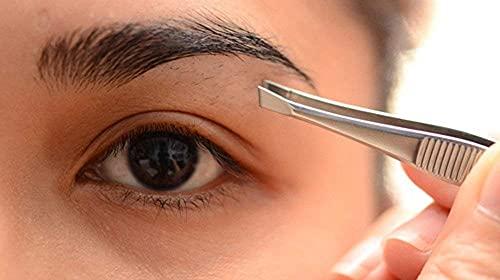 ayushicreationa ayushicreationa 3 PCS Eyebrow Razor and Tweezer with Brush Combo Set for Eyebrow Shaper Women and Girls Multipurpose Tools Set Multicolor