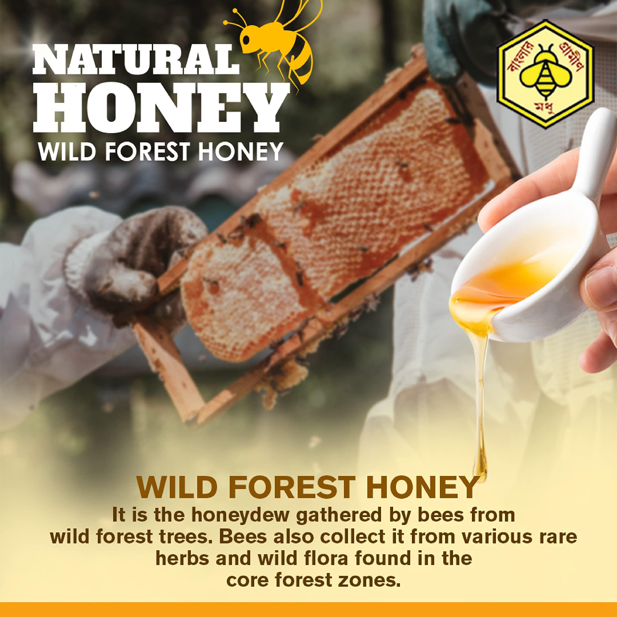 Generic Wild forest_200gm|100% Pure Honey | Pure Natural Unprocessed Original Honey