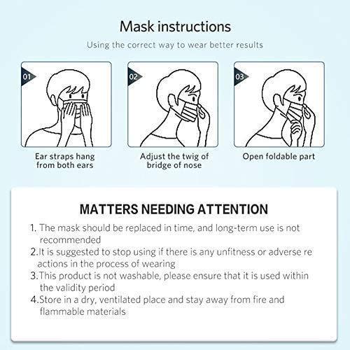 MARC LOUIS MARC LOUIS FACE MASK Surgical Mask 3 Layer Disposable Protective Surgical Face Mask, BFE >98% & PFE >95%, ISI, BIS, CE & ISO Certified