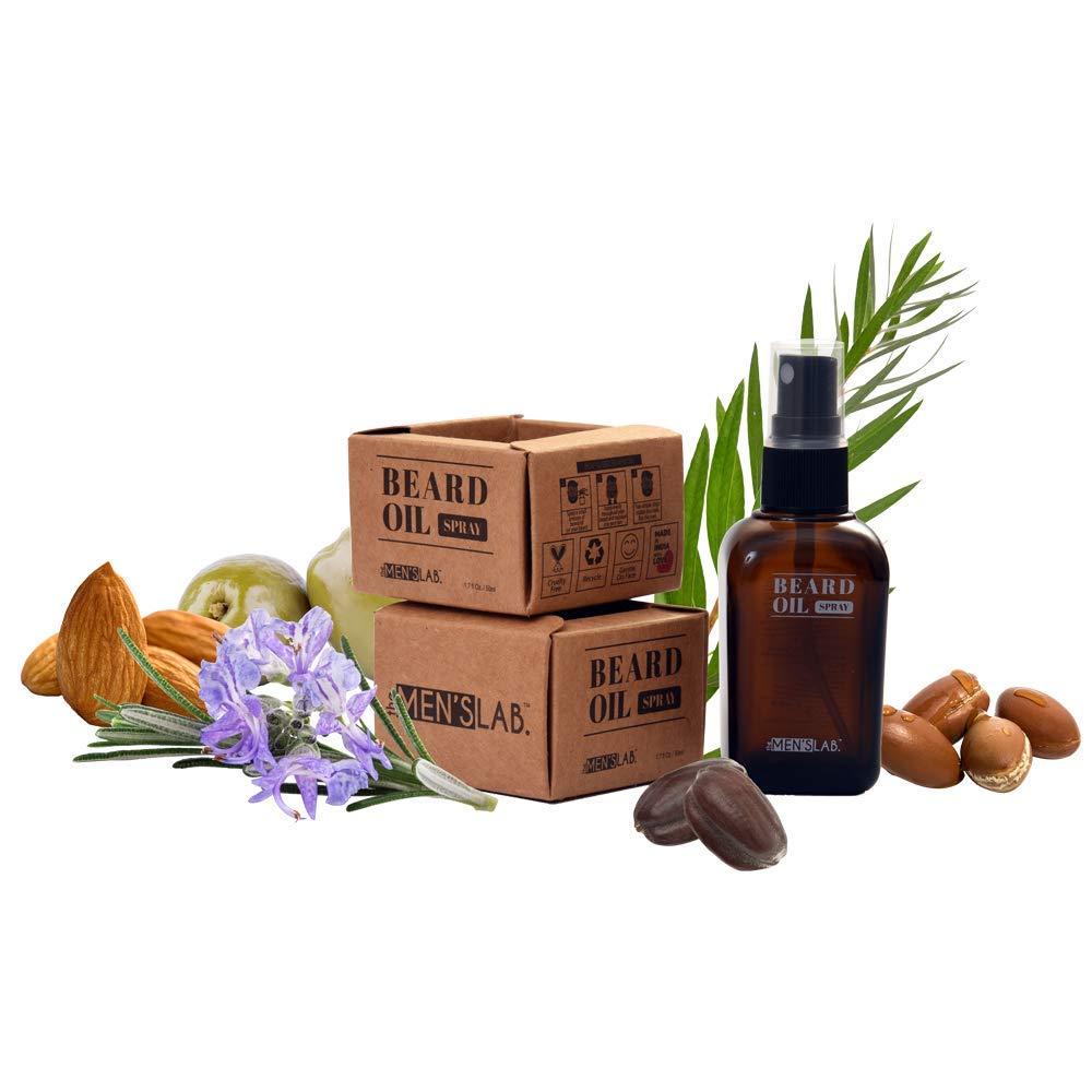 The Men's Lab The Men\'s Lab Beard Wash 100ml and Beard Oil 50ml Combo with Aloe Extracts for Everyday Beard Care and Growth Thoroughly Cleanse Your beard with Extra Nourishment, Smoother Feels Refresh