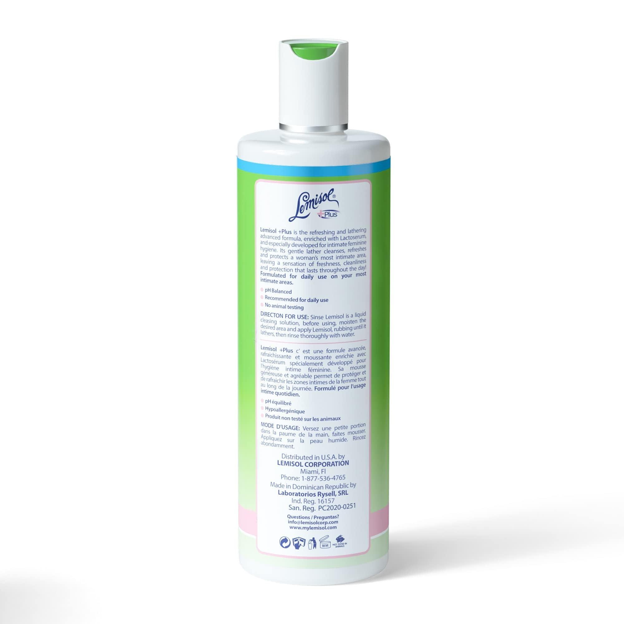 Lemisol Lemisol Plus, Gentle Daily Cleanser, Original Refreshing Formula - 16 oz