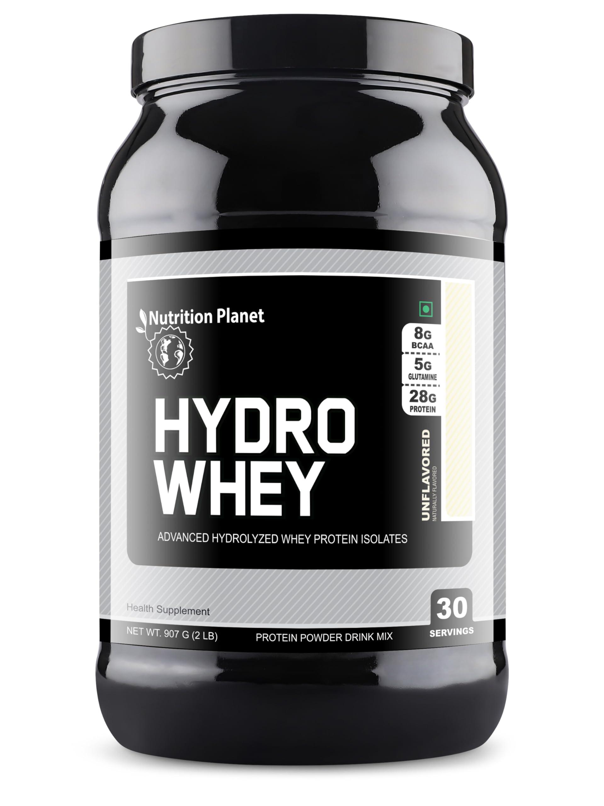 Nutrition Planet Nutrition Planet Hydro Whey Protein - Unflavored - 2 lbs