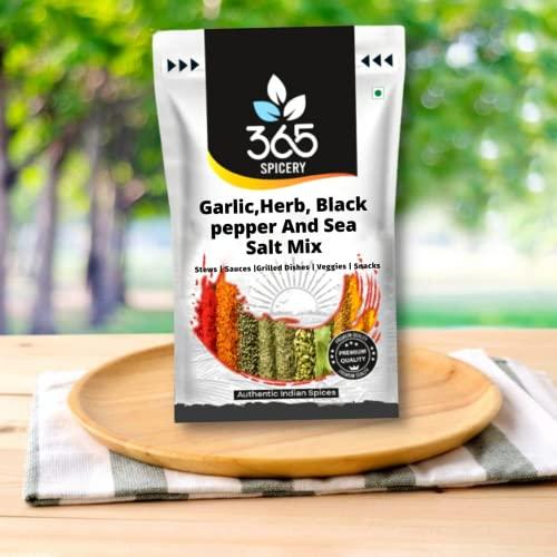 365 SPICERY 365 SPICERY Garlic, Herb, Black pepper And Sea Salt Mix - 200 gm