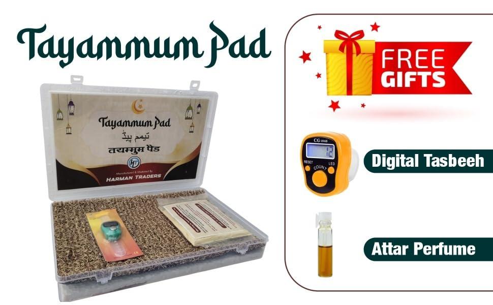 Harman Traders Tayammum Pad, Tayammum Kit,Wudu Kit