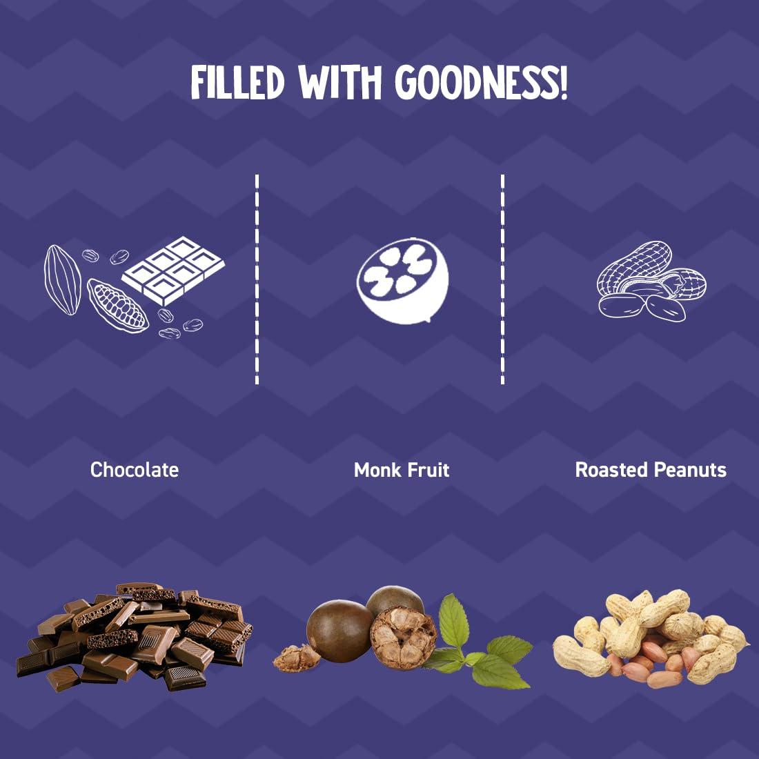 Alpino Alpino Supernatural Peanut Protein Powder Dark Chocolate 1kg - 100% Plant-Based, High-Performance Protein - 24g Protein, 5.1g BCAAs, No Added Sugar, Gluten-Free, Non-GMO, Vegan