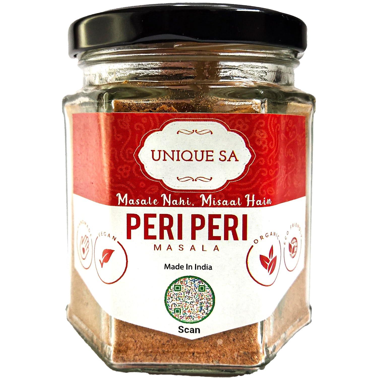 Unique Sa Unique Sa Peri Peri - Exotic Spice Mix - Multipurpose Seasoning (100 gm)