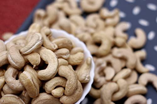 Real Konkan Cashews Real Konkan Whole Crunchy Cashews 'Super Jumbo (W210)' Amazon Product - 500 gms