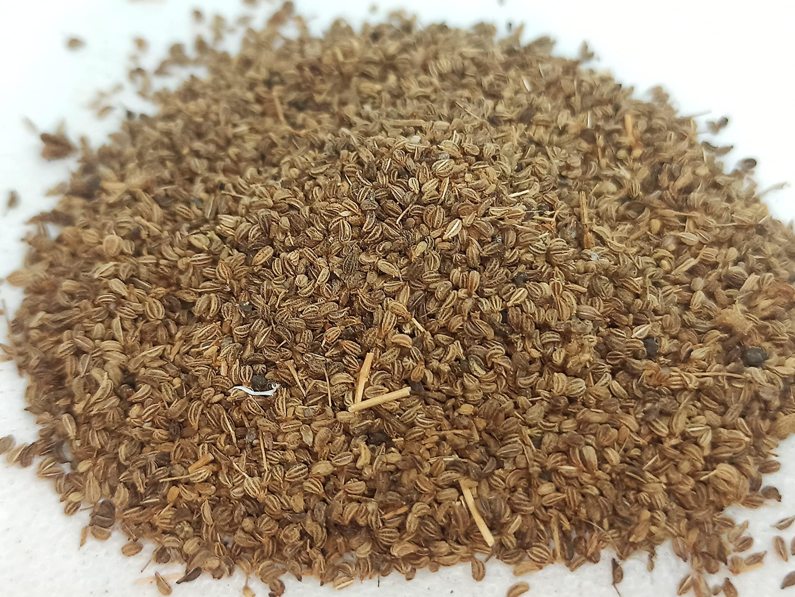 Generic NATURALIFES-*OMAM*- / Ajowan Caraway Dried / I Trachyspermum Roxburghianum I / Khurosani OMAM I / Khurosani Ajowan Seeds I Ayamodakam (250 Grams)