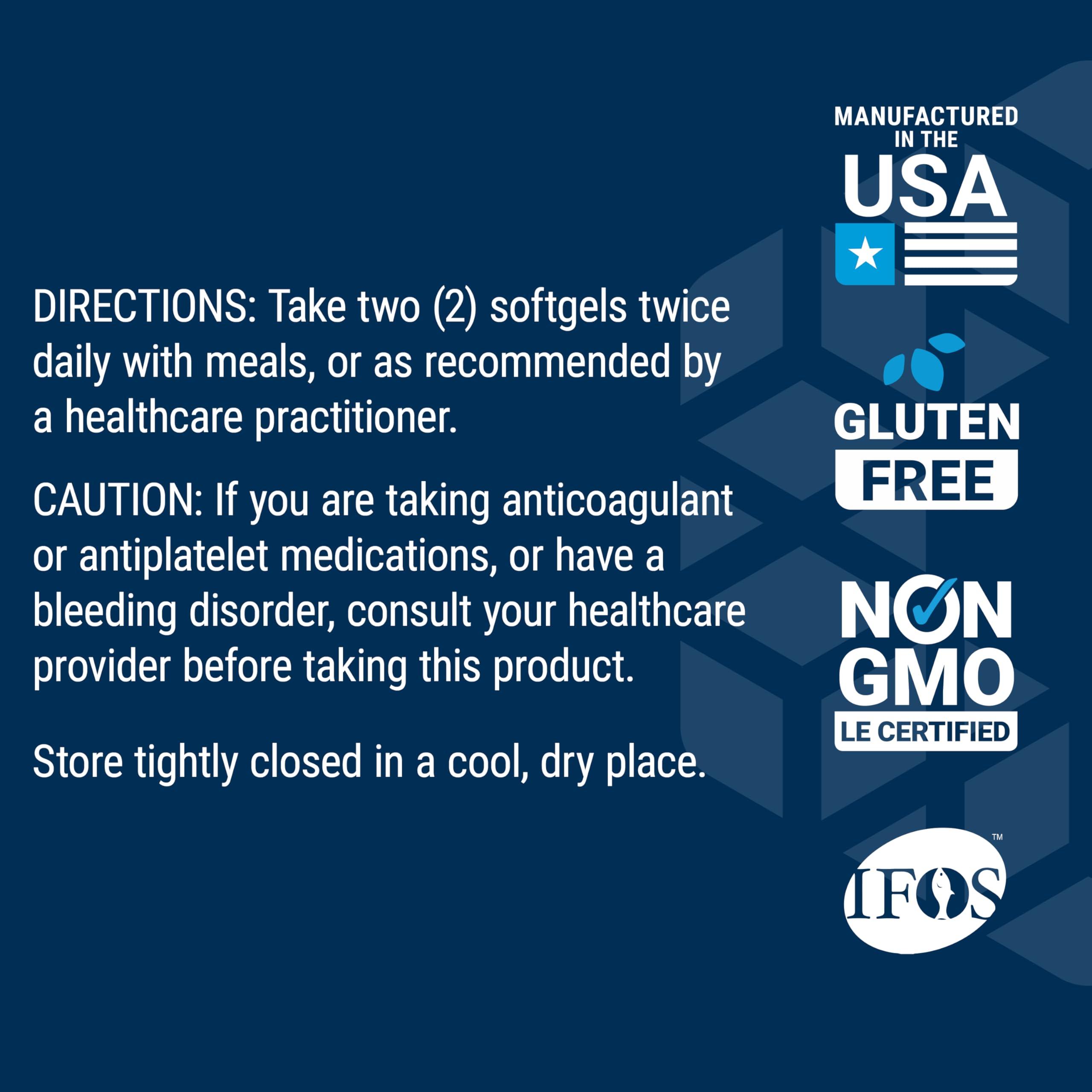 Life Extension Life Extension Super Omega-3 EPA/DHA with Sesame Lignans & Olive Fruit Extract, 60 Soft Gels