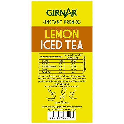 Girnar Girnar Instant Premix Iced Tea - Lemon Flavour (5 Sachets)