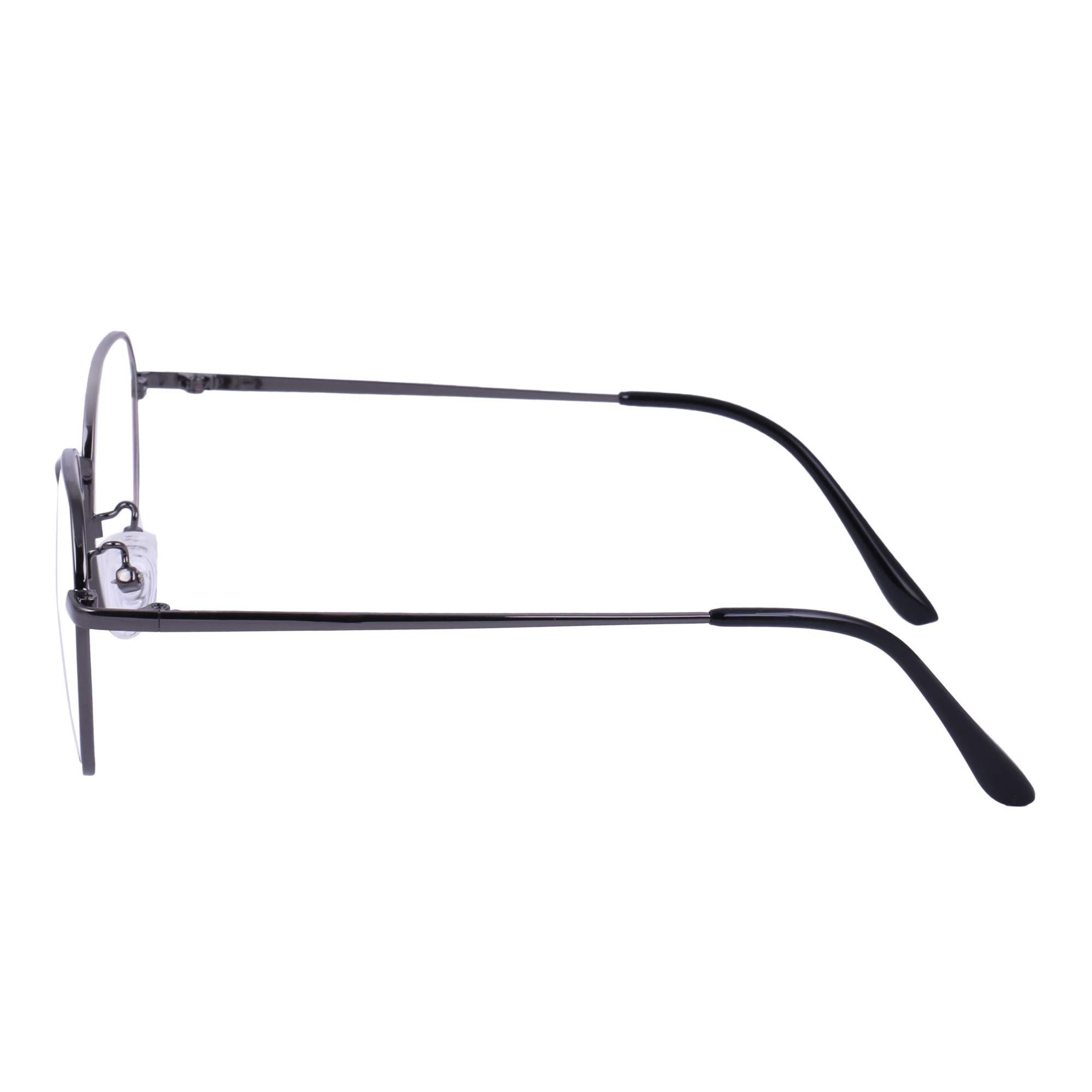 SPECS STORE EYEWEAR SPECS STORE EYEWEAR-Blue Cut Anti Reflected Computer Glasses in Full Rim Hexagon shape (GREY)