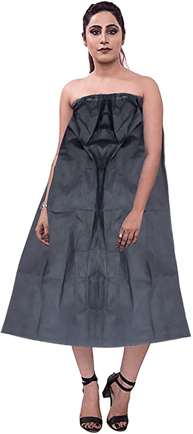 Confidence Confidence Disposable Gown Non Woven-Hair Removal Gown- Hair Waxing Gown (Set Of 10)