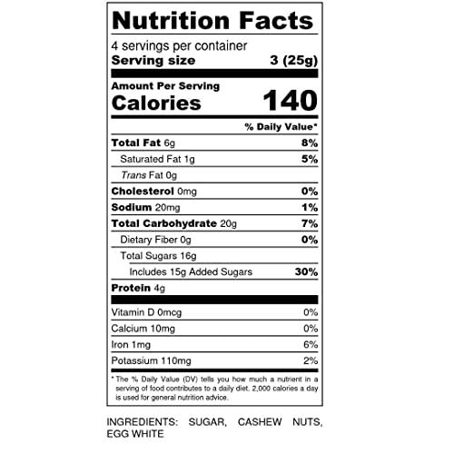 EL Manna Traders Thoothukudi Macroons Enriched with Cashews - EL Manna Macroons 250g Pack (250*1)