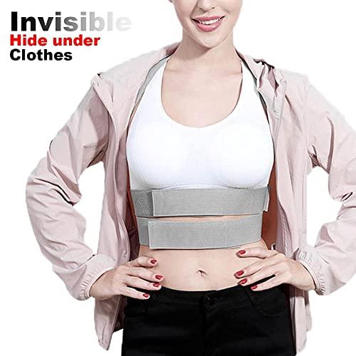 Ostin Ostin Back Brace Posture Corrector Women Men - Large - Adjustable Back Support for Shoulder Back Neck Pain Relief, Compression Upper Spine Straightener with Elastic Velcro Belt, Unisex (XL)