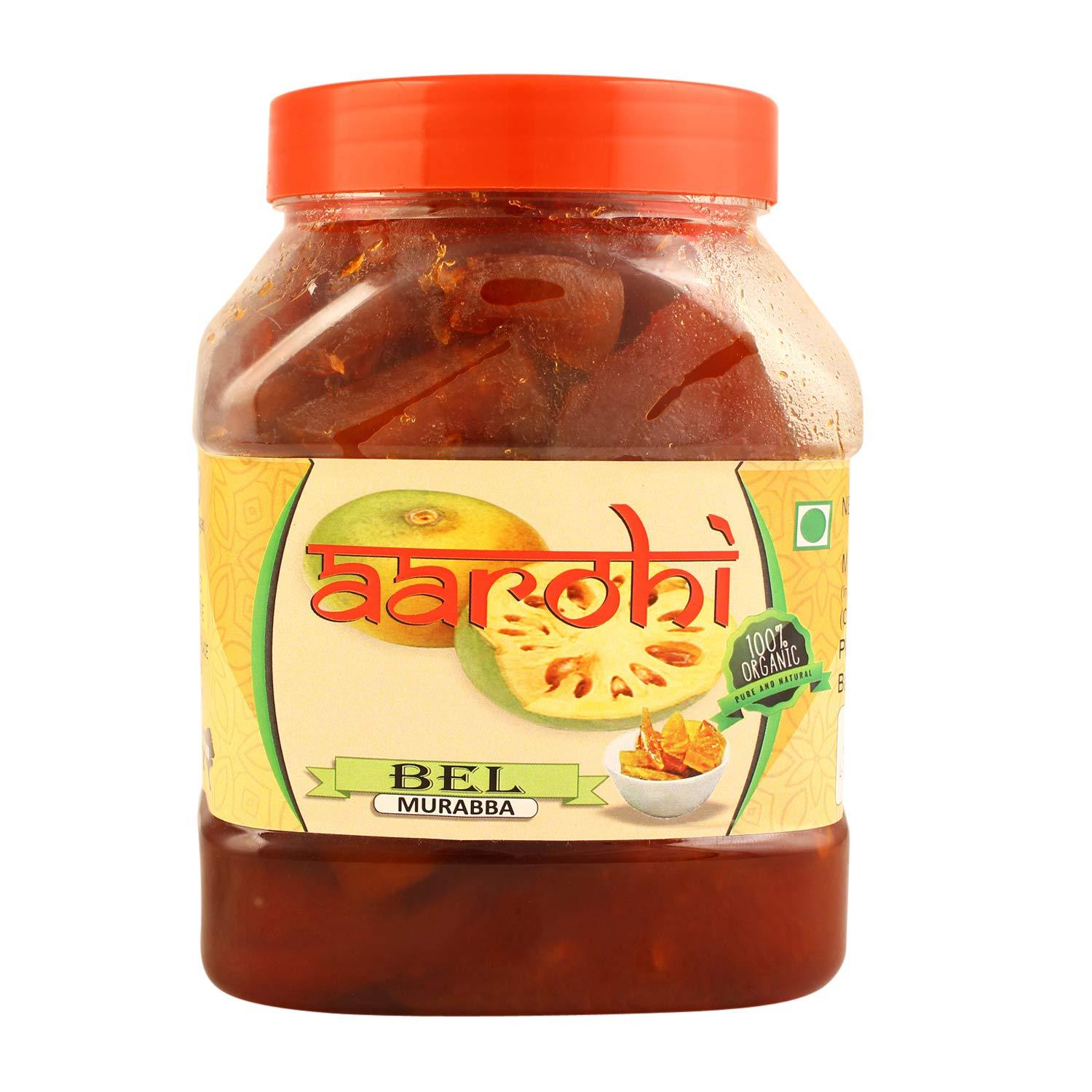 Aarohi Aarohi Pure Natural Organic Homemade Bel Fruit Ka Murabba (1 Kg)