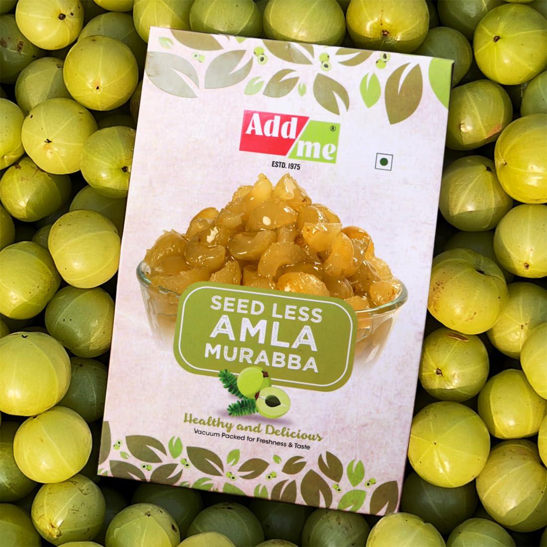 Add me Add me homemade Dry Amla Murabba without seed 1Kg, awla murabba 1Kg Fresh Vacuum Pack