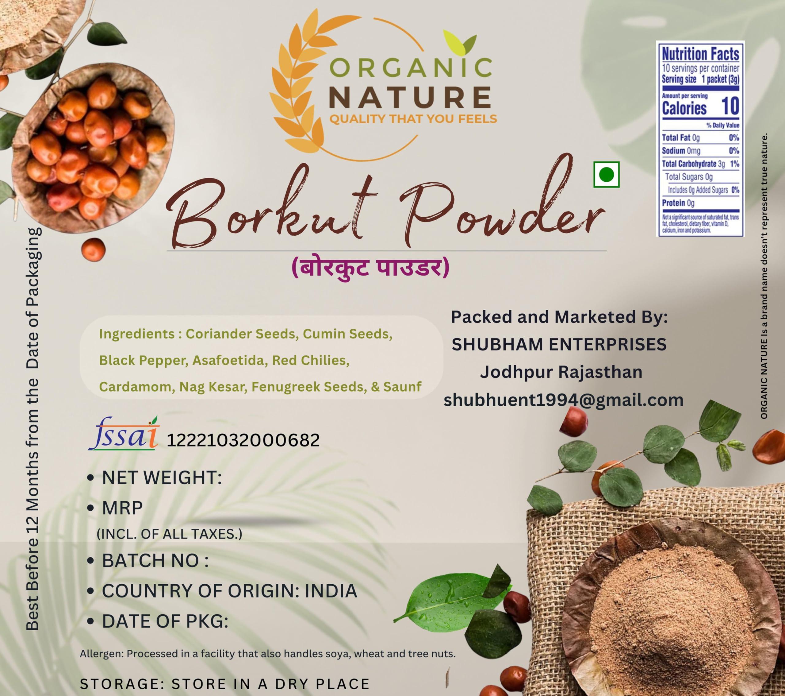 ORGANIC NATURE organic nature BORKUT Powder (Indian JUJUBE Powder) (pack of 900 gram)