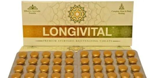 LONGIVITAL Longivital tablet contains Ashwagandha, Kashmiri kesar, Shatavari. Which helps in Improve Energy Levels and Reduce Stress, Mind Relax Pills