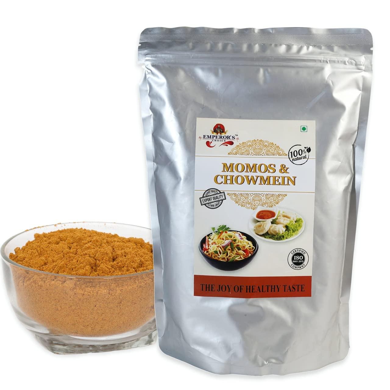 EMPEROR'S CHOICE Emperor\'s Choice Momos & Chowmein Masala: Whole Spice Blend | Aromatic Seasoning (1KG) - Elevate Your Dishes! #TraditionalTaste