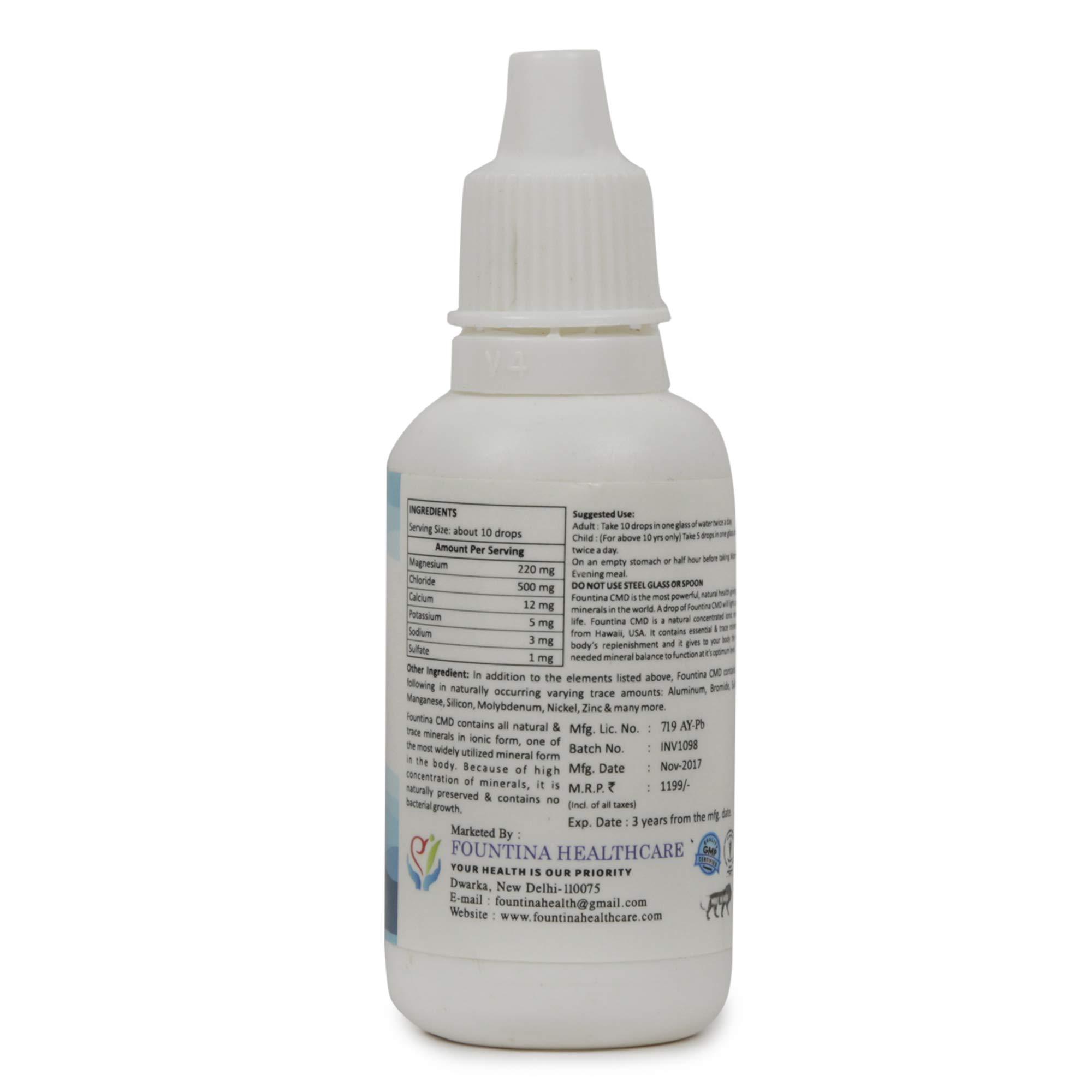 FOUNTINA HEALTHCARE FOUNTINA HEALTHCARE CMD(Concentrated Mineral Drops) - 30 ml