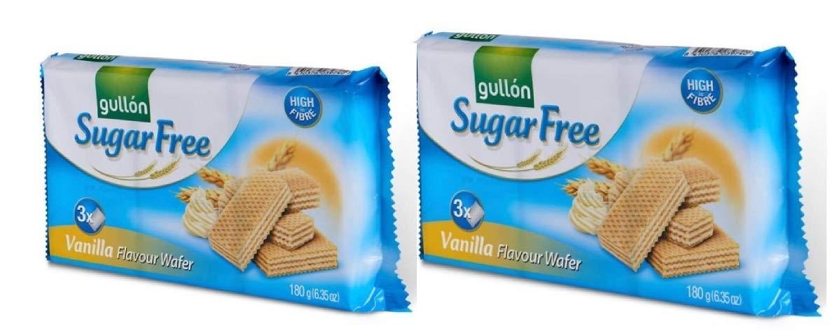 Gullon Gullon Sugar Free Wafers Vanilla 180g Pack of 2