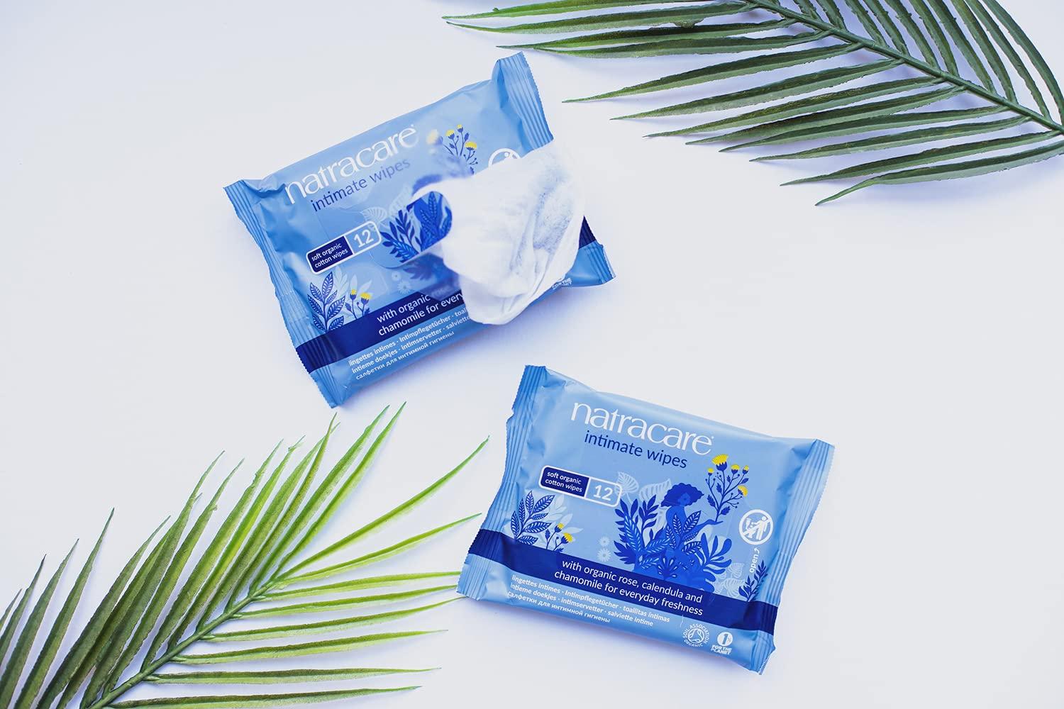 Natracare Intimate Feminine Wipes 12 Ct. / 12 Units