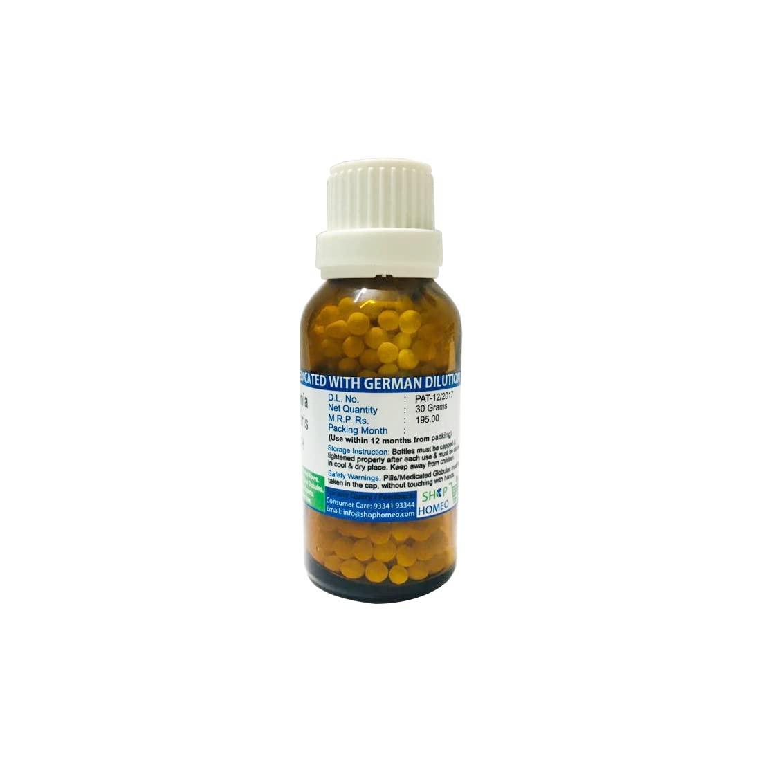 shop homeo Shophomeo Lycopodium Clavatum 30 CH || Homeopathic Diluted Globules 30 Grams