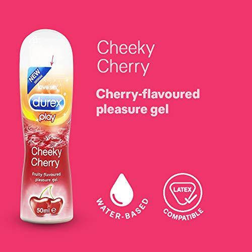 Durex Durex Pleasure Pack (Durex Cherry 50ml, Extra Dots 10s)
