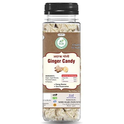 AGRI CLUB Agri Club Adrak Goli Ginger Candy 120gm Mouth Freshener