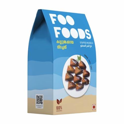 Foo Foods Foo Foods Ready To Fry Kallumakkaya Nirachathu I Stuffed Mussels |2 Pack Combo (5 Pieces 2) | Sancks | Ready in 2 mins | Kerala Snacks | Sea food, Just Open and Fry