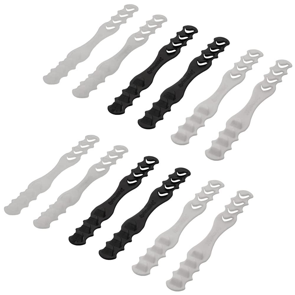 Primelife Primelife Mask Extender Strap Ear Savers for Masks Universal Size Mask Holder 4 Adjustment Slots Compatible with Cloth Mask For Kids and Adults Mask Strap Pack of 12 - Multicolour (M-E - 12)