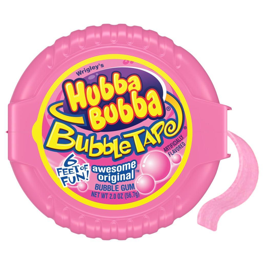 Hubba Bubba Hubba Bubba Bubble Tape Awesome Original Bubble Gum, 2 oz / 56.7 g